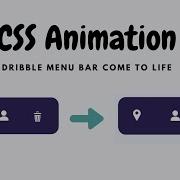 Javascript HTML CSS Animation Make Dribbble Menu Navigation Bar Design Come To Life