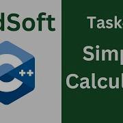 Task 2 Simple Calculator CodSoft C Internship Computing Devotion