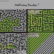 Pathfinding And Maze Generation Visualizer Application