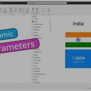 Power Bi настройка динамических параметров