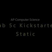 APCS Lab5c Counting Transactions Static Methods Variables