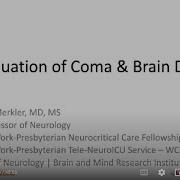 Neuro Lecture Coma And Brain Death With Dr Alex Merkler