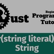 Rust Programming Tutorial 25 Str String Literal And String