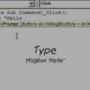 Hello Word Visual Basic 6 0