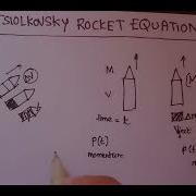 13 Tsiolkovsky Rocket Equation