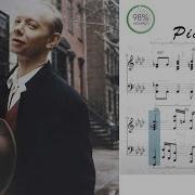 A 158 Steppin Out Piano Solo Joe Jackson Piano Score Visualizer Cover