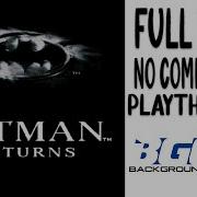 Batman Returns Longplay No Commentary