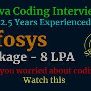 Infosys Java Coding Interview Round 2