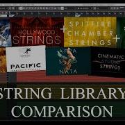 String Library Comparison Legatos Layering String Libraries Pacific Spitfire CSS Afflatus