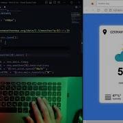 ASMR Programming Coding A Weather App With Javascript No Talking