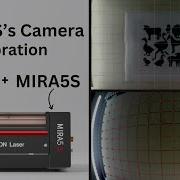 Калибровка камеры MIRA5S Пошаговая настройка RDWorks