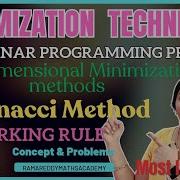Fibonacci Method Optimization NLPP Fibonacci Search Method OptimizationTechniquesR23