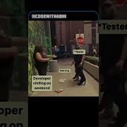Testers With Developer Memes Coding Funnymemes Memecoding Devloper Programmerlife Shorts Js