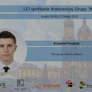 KGD NET 137 Krzysztof Porębski The Query Object Pattern