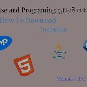 How To Download Java JDK And Netbeans IDE In Sinhala