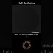 Rabi Oscillations Rabi Oscillations Explained Shorts Oscillations Physics Facts