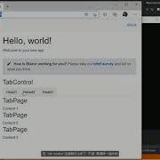 閃電妖精 Blazor 03 自訂 TabControl 教學