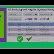 Building A Full Stack Web App With Angular 18 Python MySQL Complete Tutorial