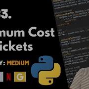 Minimum Cost For Tickets Leet Code 983 Theory Explained Python Code
