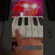 Rush E Piano Only 3 Notes READ DESC Shorts Pianotutorial