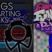 Модификация FNF Psych Engine песни чарты недели