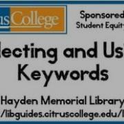 Selecting Using Keywords HD