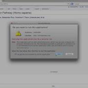 WikiPathways Java Applet Editor MacOS10 9 Expected Warnings