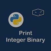Print Integer Binary In Python