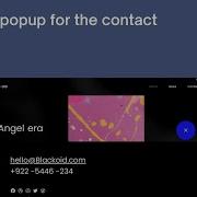 B OID Create A Popup For The Contact Page