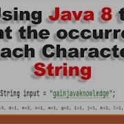 Count Occurrences Of A String Using Java8 Stream
