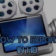 How To Export In HD Using ScreenFlow