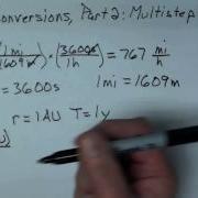 Unit Conversions Part 2 Multistep Conversions