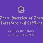 Zoom Overview Of Zoom Interface And Settings