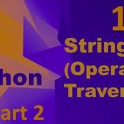 Python String Operation Traversal Computer Science Chapter 8 Class 11