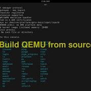 Сборка QEMU из исходного кода