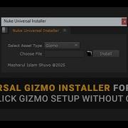 Universal Gizmo Installer For Nuke One Click Gizmo Setup Without Coding