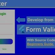 Form Validation In Flutter Flutter Tutorial Sample Code For Beginners Mobileapp Development