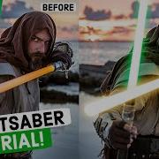 How To Make A Lightsaber In Photoshop Star Wars Lightsaber Effect Tutorial Glow FX