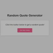 Random Quote Generator With HTML CSS And JavaScript Step By Step Guide