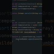 Sort An Integer With More Than 1 Digits In Ascending And Descending Order Coding