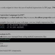 5 2 EL Expression Language In JSF Method Expressions In EL AJP