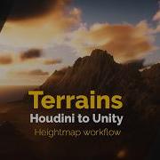 Ландшафты открытого мира от Houdini до Unity создание карт высот для игр