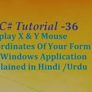 Display X Y Mouse Coordinates Of Your Form In C