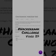 Multiplication Table Hackerrank Challenge Video 27 PurpleCode404 HackerrankOfficial Shorts