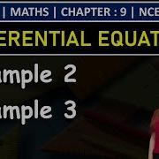 Class 12th Maths Chapter 9 Example 2 Example 3 NCERT