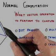 Normal Computation Interactive 3D Graphics