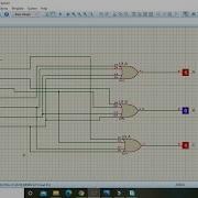 8 To 3 Encoder In Proteus Simulation Of 8 To 3 Encoder In Proteus