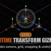 Runtime Transform Gizmos Lite Unity Plugin