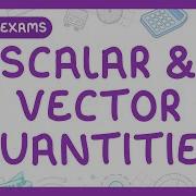 GCSE Physics Scalar Vector Quantities What They Are Examples How To Represent Vectors