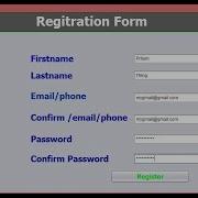 How To Validate Registration Form In Java Using Netbeans Elcipse